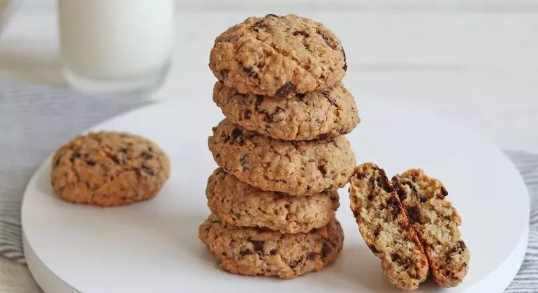 Рецепт вівсяного печива з шоколадом