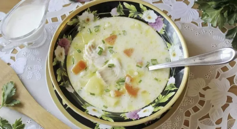 Суп з тріски за рецептом норвезької кухні