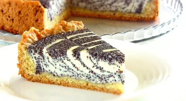 Пісочний пиріг з маком - рецепт з фото