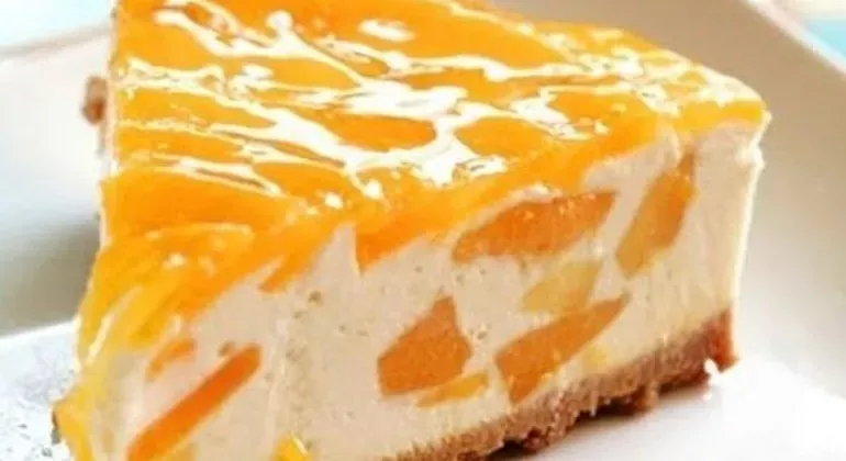 Рецепт творожного торту з апельсинами