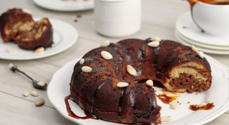 Рецепт шоколадного кексу з волоськими горіхами