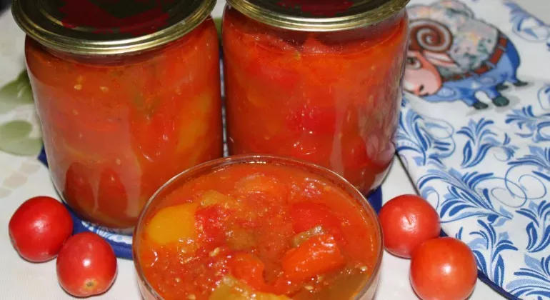 Лечо з перцю в томаті