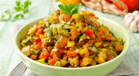 Вірменський салат із запечених овочів - рецепт хороваца