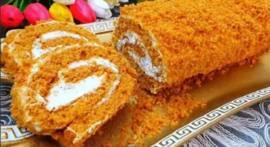 Як приготувати медовий рулет