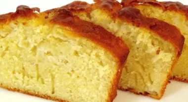 Рецепт яблучного кексу