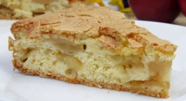 Пиріг з яблуками та грушами